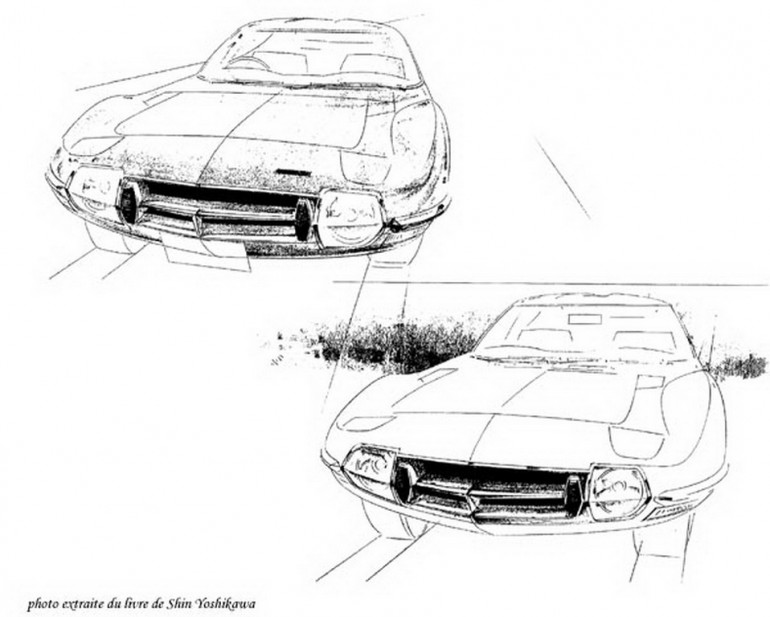 Toyota 2000GT konacni nacrt