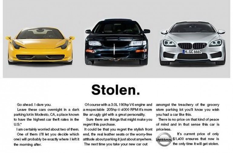 Nissan Maxima Luxury poster