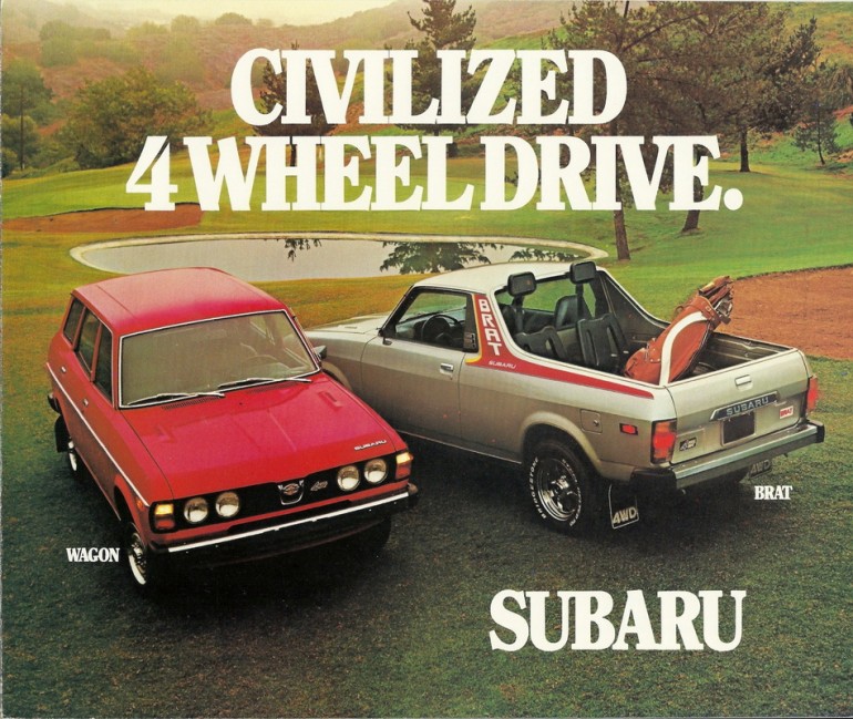 Subaru Brat promo