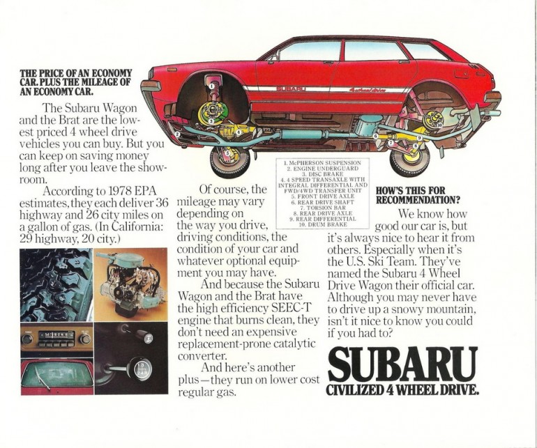 Subaru Leone Wagon 4wd