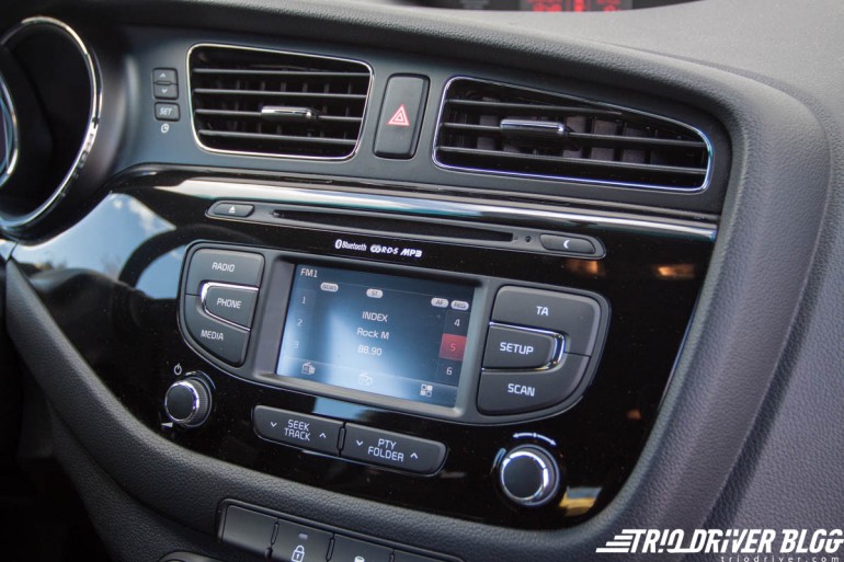 Kia pro_ceed test interijer