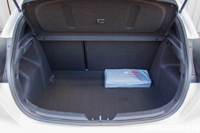 Kia pro_ceed test prtljažnik