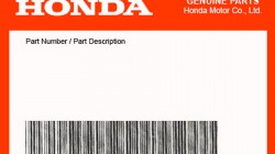 Honda oem delovi