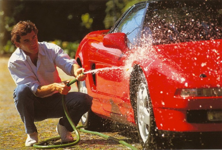 Ayrton Senna Honda NSX
